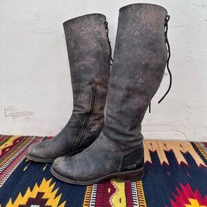 BedStu Manchester leather boots